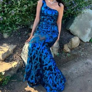 Windsor blue prom dress!